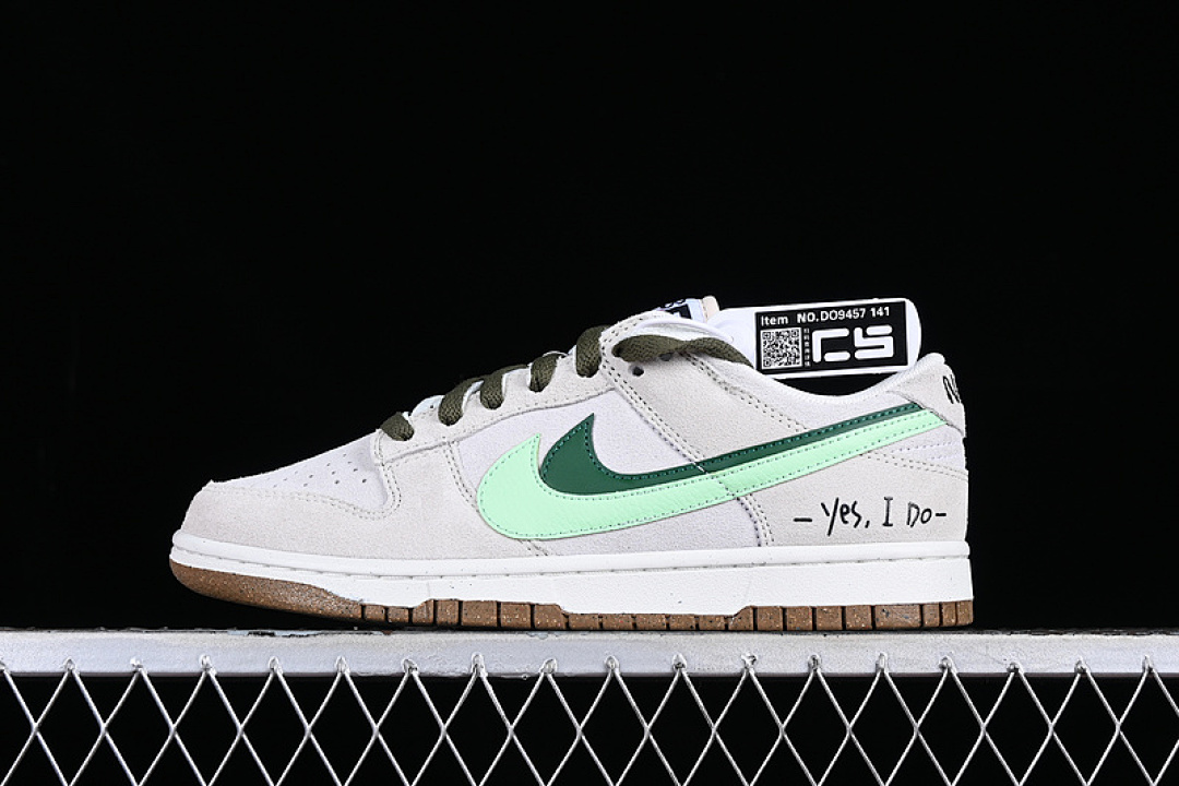 Unbranded [DO9457-141]-[DUNK LOW SB 85 GREY/GREEN/WHITE]-[WOMAN:36-39]-[MAN:40-46], photo 1