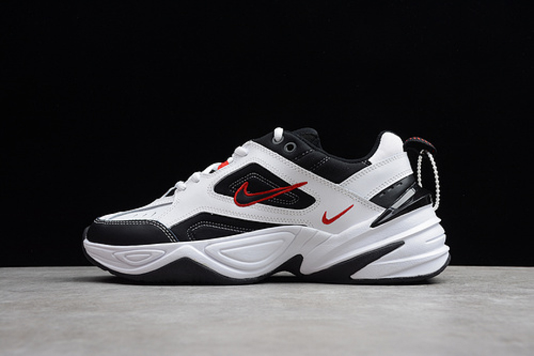 Unbranded [71-69-78]-[AV4789-104]-[M2K TEKNO SHOES WHITE/BLACK-UNIVERSITY RED]-[MAN:40-45], photo 1