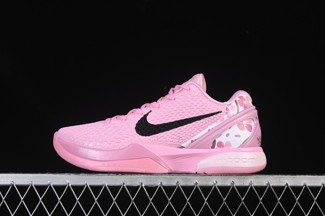 Nike [PE2025-108]-[KOBE VI PROTRO 6 MEN S BASKETBALL SHOES PINK/BLACK]-[WOMAN:39]-[MAN:40-47.5], photo 1