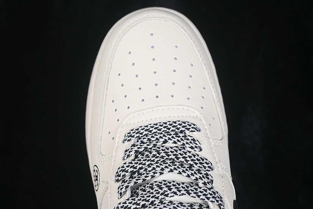 Nike [DN1688-820]-[AIR FORCE 1 07 LOW CASUAL SNEAKERS WHITE/BLACK/WHITE]-[WOMAN:36-39]-[MAN:40-45] - Image 10