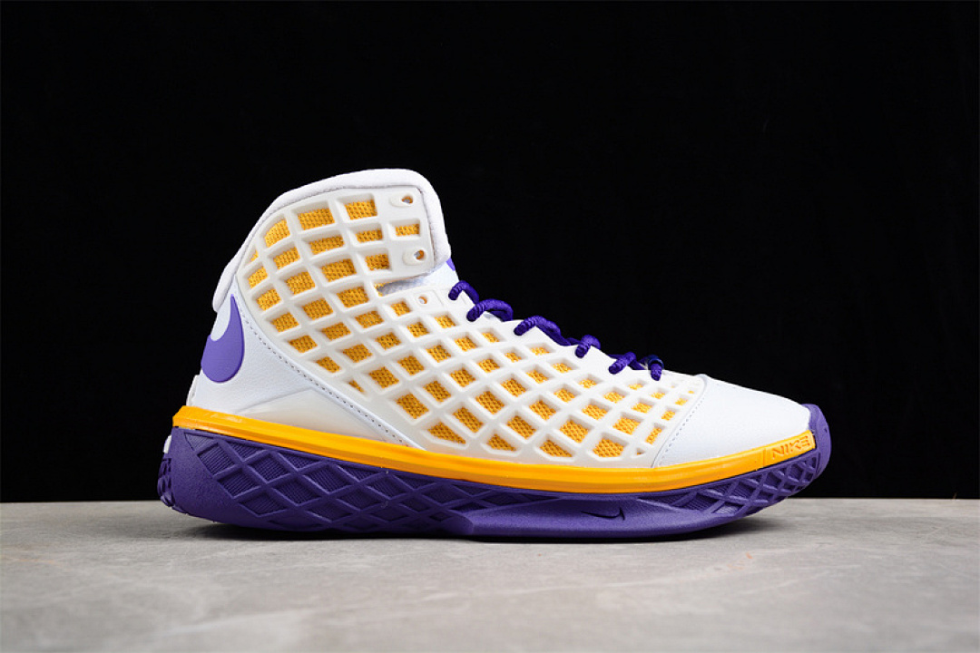 Nike [318050-191]-[ZOOM KOBE III 3 SL PROTRO MVP WHITE/PURPLE/GOLD]-[MAN:40-46] - Image 16