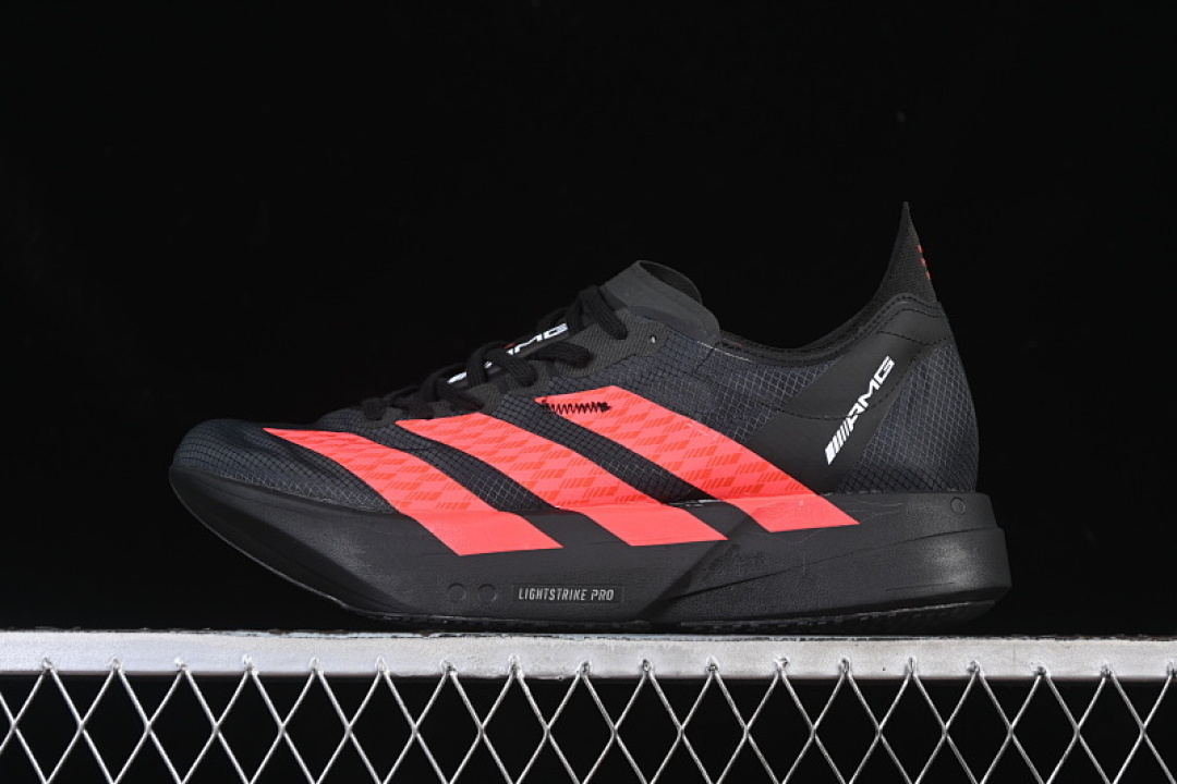 Adidas [KH8840]-[ADIZERO ADIOS 4 M BLACK/ORANGE]-[WOMAN:36-39]-[MAN:40-45] - Image 2