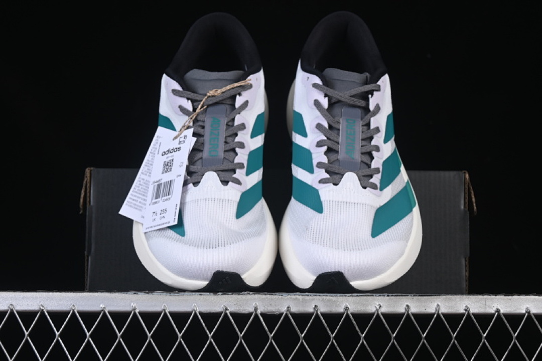 Adidas [JS4487]-[ADIZERO EVO SL WHITE/GREY/GREEN]-[MAN:39-45] - Image 13