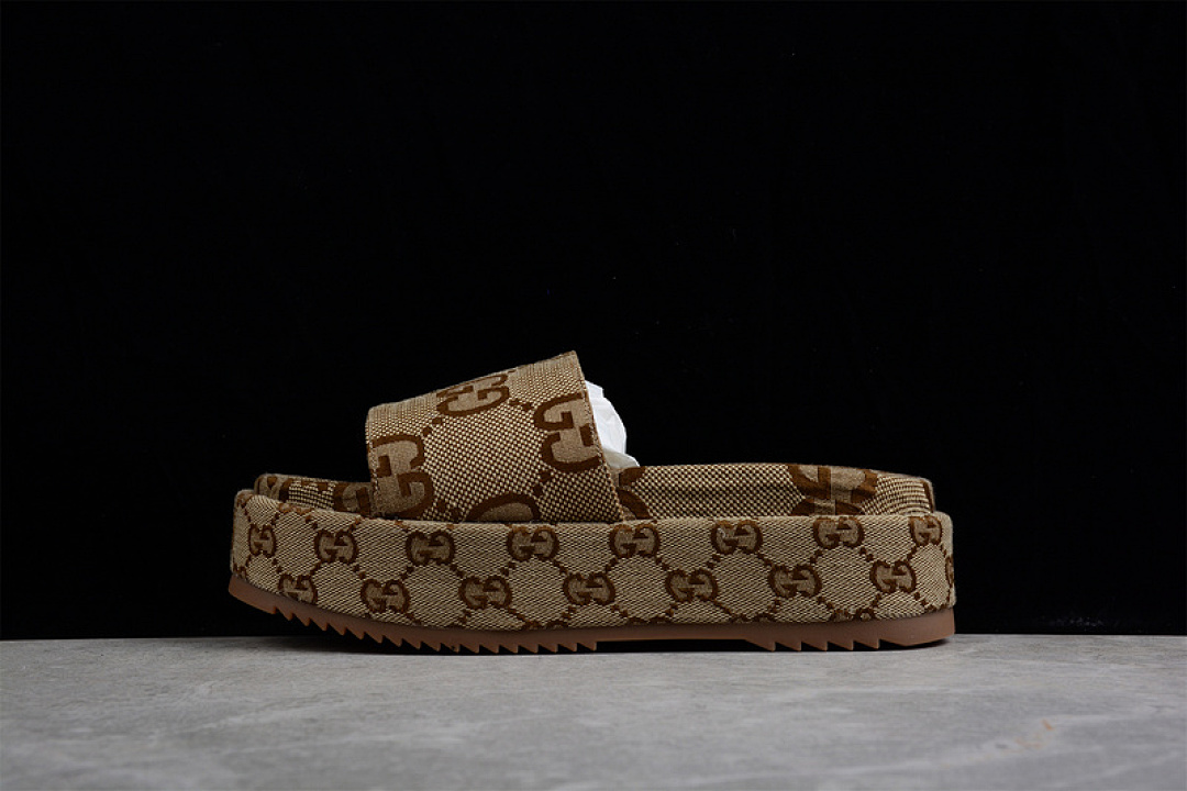 Gucci [GU*CCI PLATFORM SLIPPERS BROWN/BROWN/BROWN]-[WOMAN:35-40] - Image 9