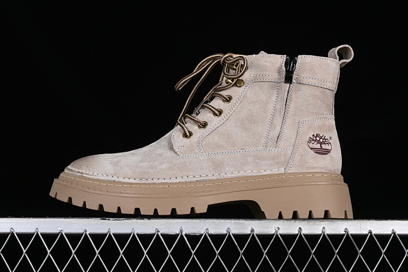 OUTDOOR MID TOP CASUAL BOOTS SERIES GREY/BROWN · TB10081, photo 1