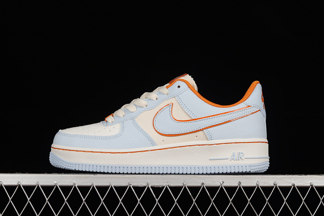 Nike [315122-662]-[AIR FORCE 1 LOW BLUE/ORANGE/WHITE]-[WOMAN:36-39]-[MAN:40-45], photo 1