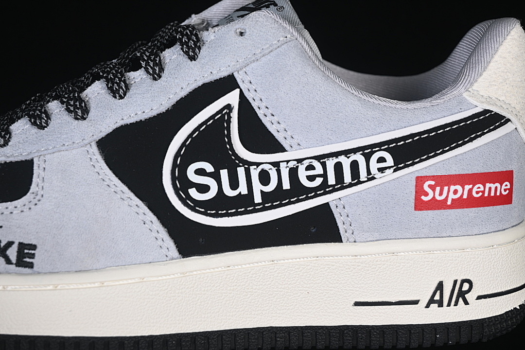 Nike [SS1979-003]-[AIR FORCE 1 07 LOW GREY/BLACK/WHITE]-[WOMAN:36-39]-[MN:40-45] - Image 8