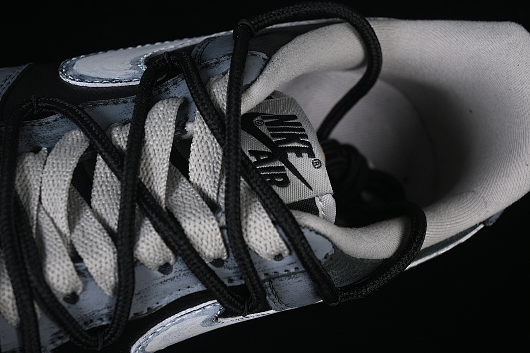Nike [CW6871-777]-[AIR FORCE 1 07 LOW GREY/BLACK/WHITE]-[WOMAN:36-39]-[MAN:40-45] - Image 9