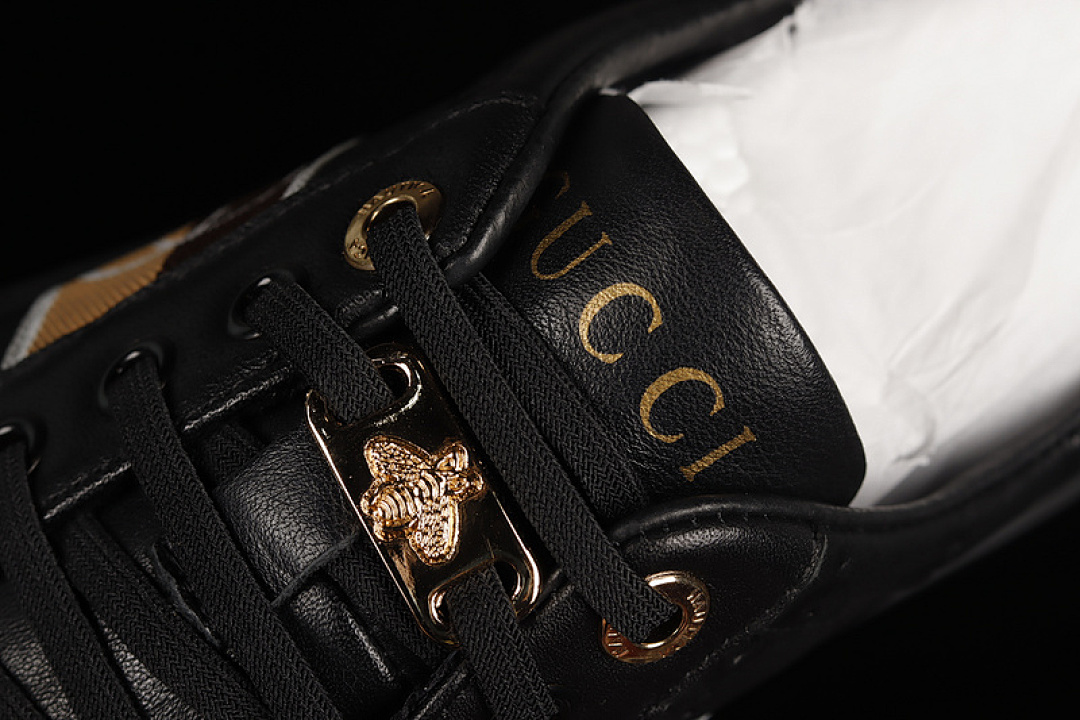 Gucci [02JPO6805]-[GU*CCI SCREENER GG HIGH-TOP SNEAKER BLACK/BLACK/GOLD]-[MAN:38-44] - Image 9