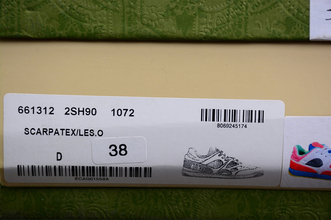 Gucci [GU*CCI BASKET LOW-TO SNEAKER MULTI-COLOR/WHITE]-[WOMAN:35-40] - Image 2