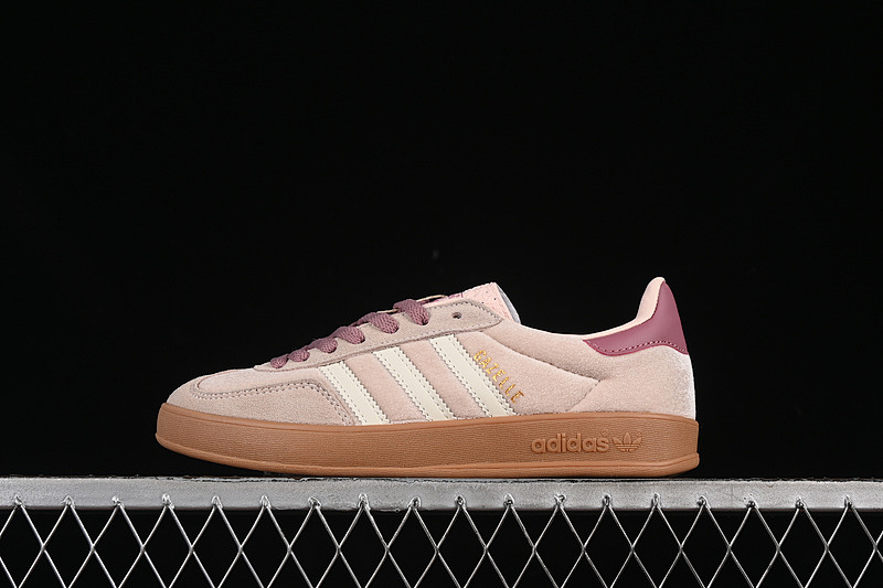Adidas ORIGINALS GAZELLE INDOOR WONDER QUARTZ/WARM CLAY/GUM · JR0232, photo 1