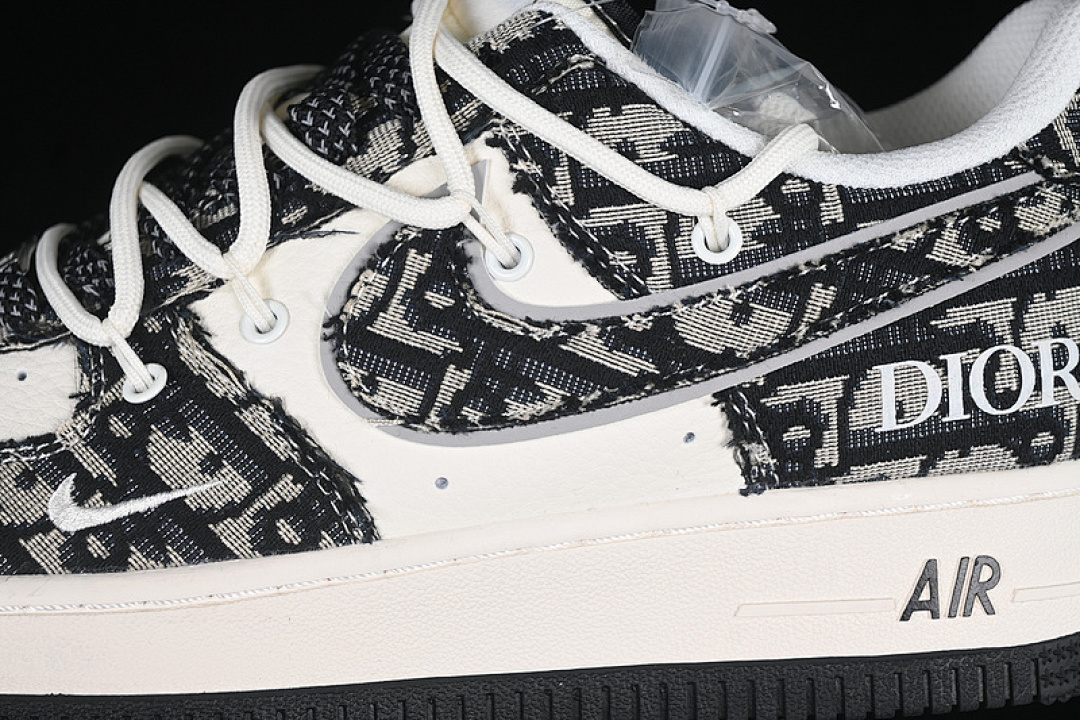 Nike [SJ1198-106]-[AIR FORCE 1 07 LOW WHITE/GREY/BLACK]-[WOMAN:36-39]-[MAN:40-45] - Image 8