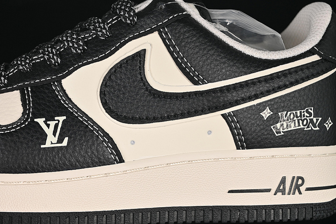 Nike [HJ3188-006]-[AIR FORCE 1 07 LOW LV BEIGE/BLACK]-[WOMAN:36-39]-[MAN:40-45] - Image 8