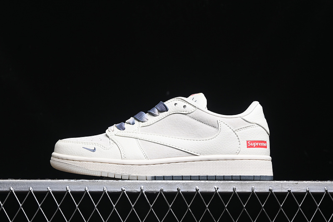 Jordan [BB7518-001]-[TRAVIS SCOTT X FRAGMENT DESIGN AIR JORDAN 1 LOW OG SP OFF WHITE/GREY]-[36-45], photo 1