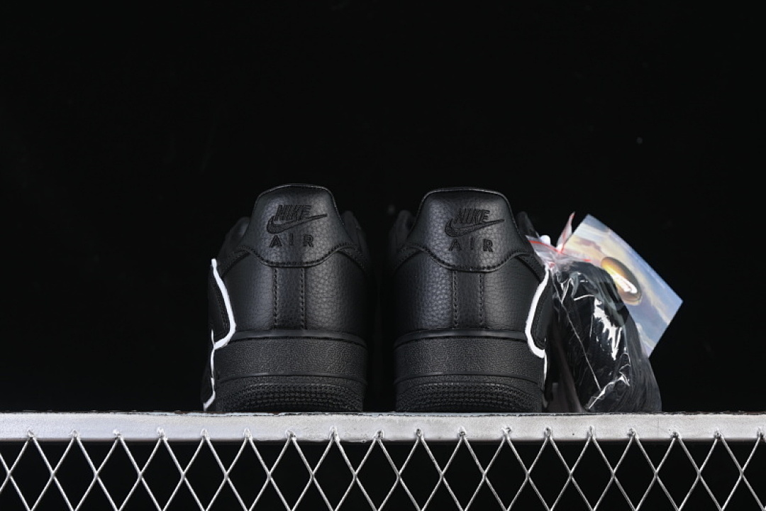 Nike [HJ8463-001]-[AIR FORCE 1 07 LOW CASUAL SNEAKERS BLACK/WHITE]-[WOMAN:36-39]-[MAN:40-45] - Image 14