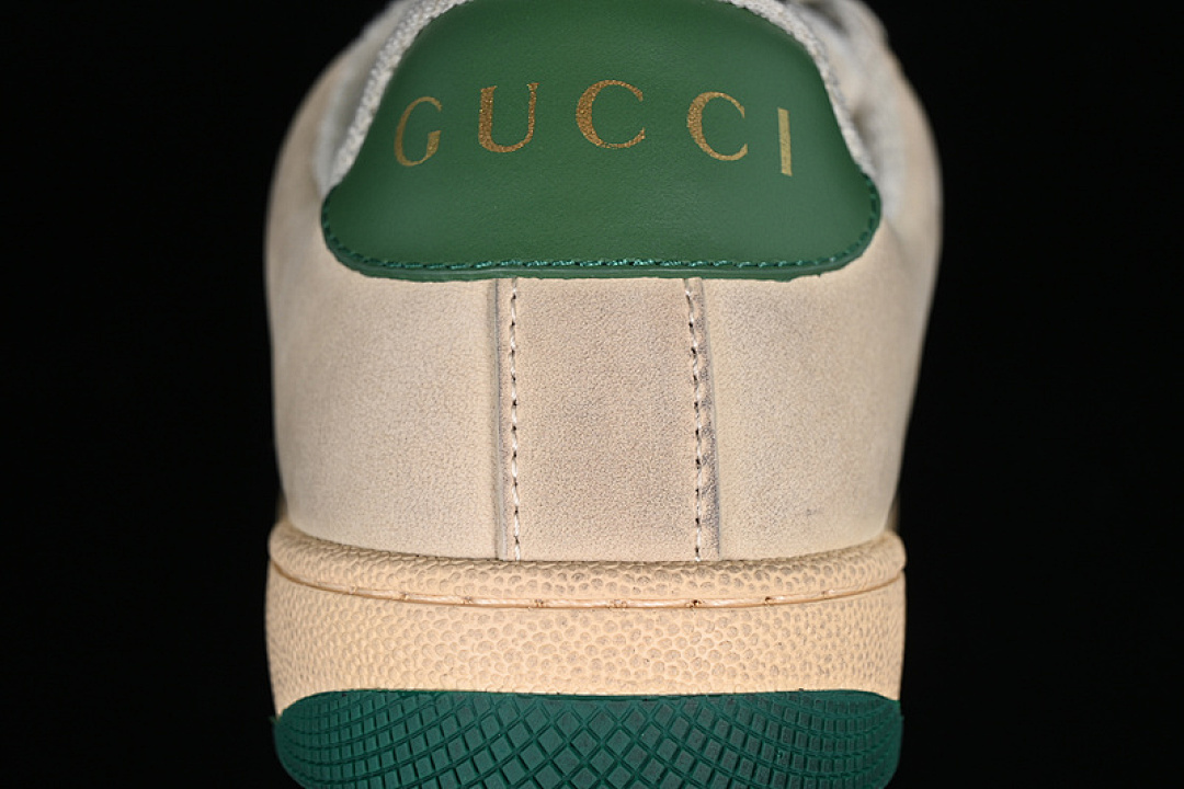 Gucci [9Y9209443]-[GU*CCI DISTRESSED SCREENER SNEAKER WHITE/BROEN/GREY/GREEN]-[WOMAN:35-40] - Image 7