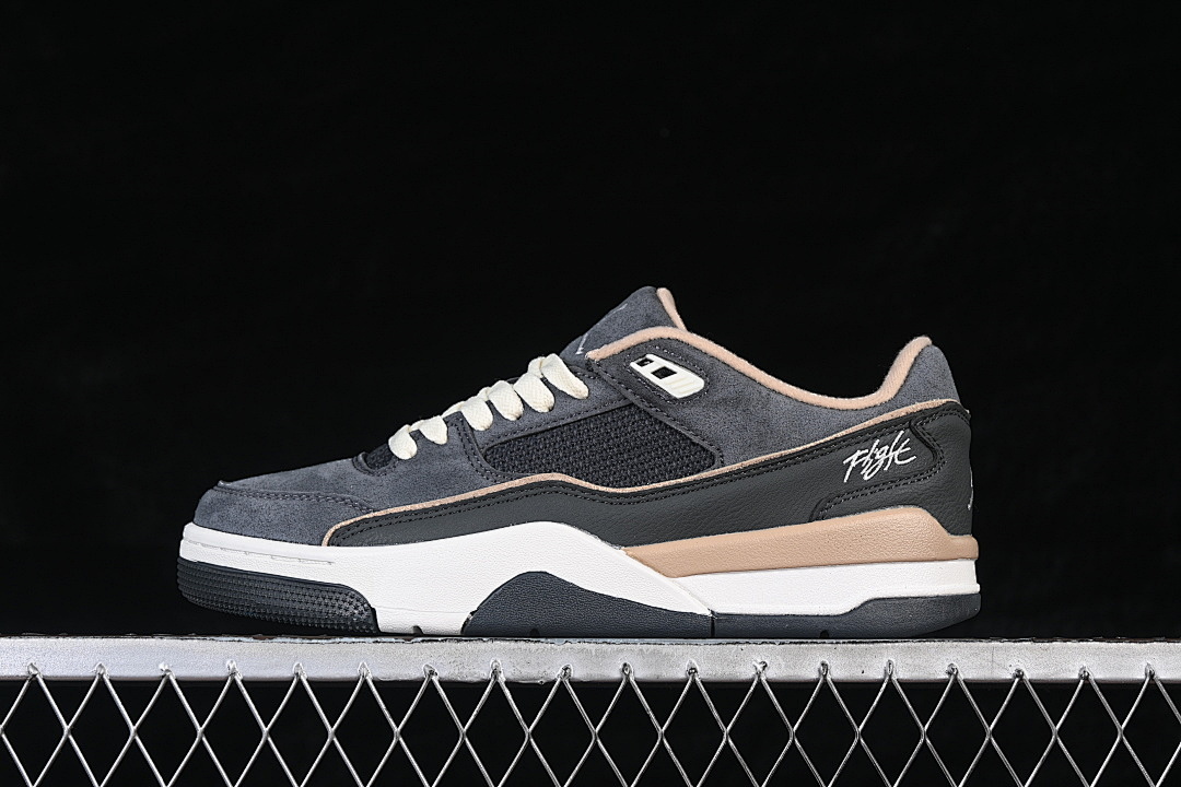 Jordan [FZ9854-001]-[JORDAN FLIGHT COURT ANTHRACITE/BLACK/COCONUT MILK]-[WOMAN:36-39]-[MAN:40-47.5], photo 1