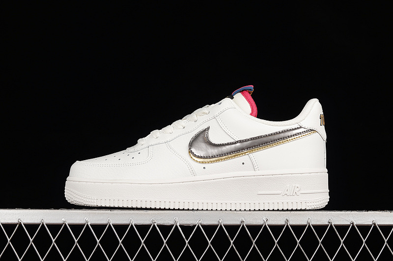 Nike Nike AIR FORCE 1 LV8 OFF NOIR/SUMMIT WHITE/PINK PRIME/METALLIC PEWTER · DH9595-001, photo 1