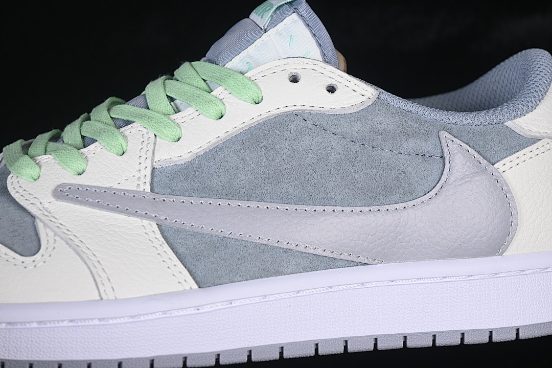 Jordan [HQ2004-400]-[JORDAN 1 LOW SE WORN BLUE/GUM LIGHT BROWN/SAIL/WHITE]-[WOMAN:36-39]-[MAN:40-47.5] - Image 8
