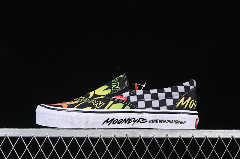 LOW TOP CASUAL SNEAKERS WHITE/BLACK/GREEN/GREY/ORANGE · VN000CP6BHG, photo 1