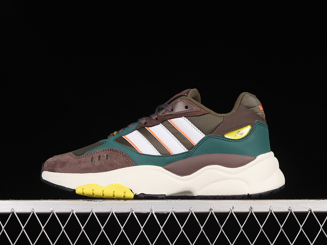Unbranded [HP8031]-[RETROPY F90 SHOES FOCUS OLIVE/GREY ONE/SHADOW OLIVE]-[MAN:39-45], photo 1
