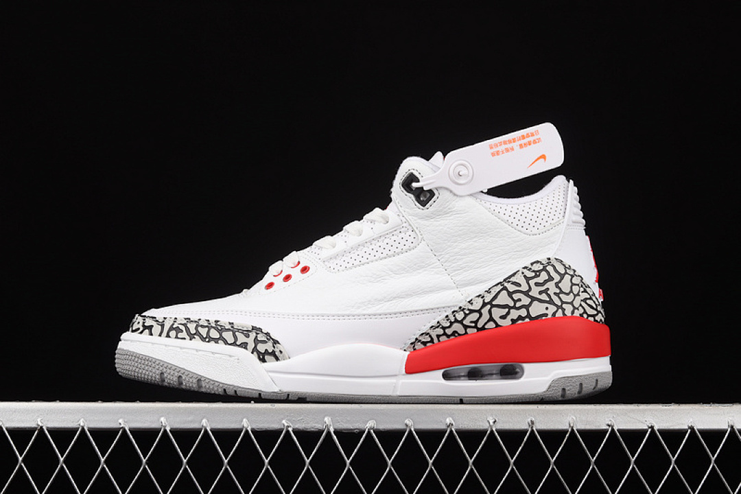 Jordan [136064-116]-[AIR JORDAN 3 RETRO HALL OF FAME WHITE/CEMENT GREY-BLACK-FIRE RED]-[MAN:40-46], photo 1