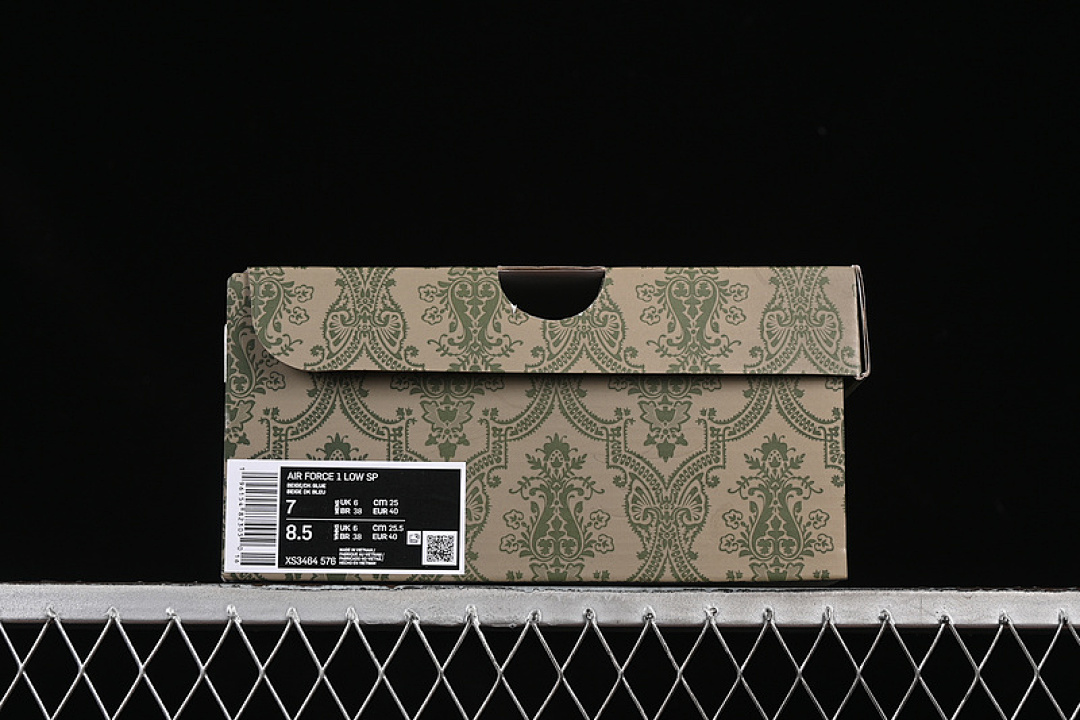 Nike [XS3464-576]-[AIR FORCE 1 07 LOW WHITE/BLUE]-[WOMAN:36-39]-[MAN:40-45] - Image 12