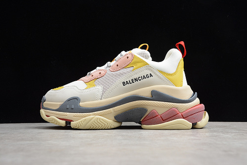 Balenciaga TESS.S.GOMMA SNEAKER WHITE/YELLOW/GREY · ECBA700701D, photo 1
