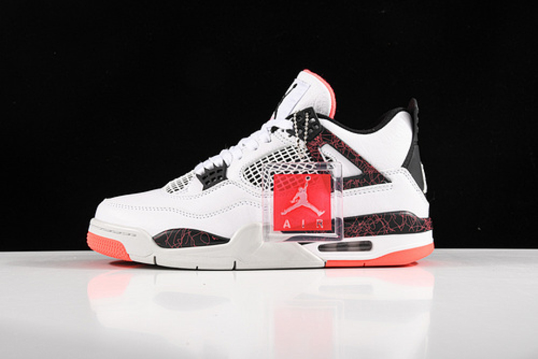 Jordan [308497-116]-[AIR JORDAN 4 RETRO WHITE/BLACK-BRIGHT CRIMSON-PALE CITRON]-[MAN:40-46], photo 1