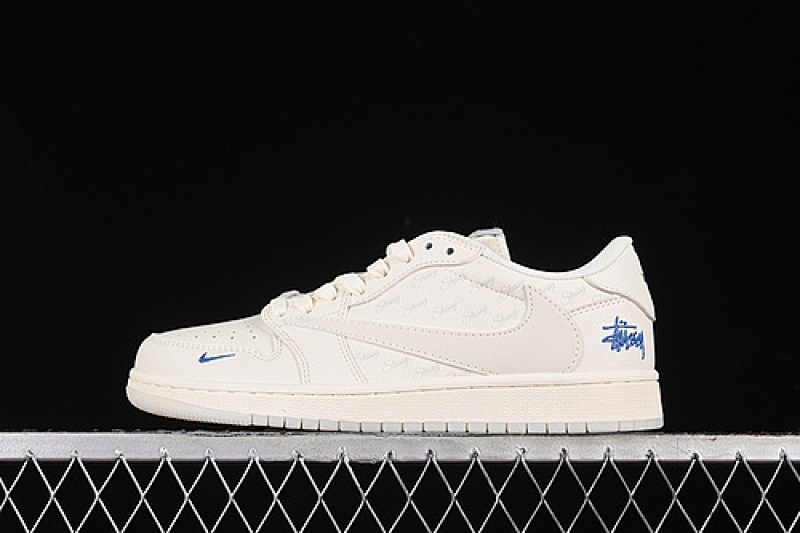 Jordan TRAVIS SCOTT X FRAGMENT DESIGN AIR Jordan 1 LOW OG SP OFF WHITE/BLUE · LJ5188-013, photo 1