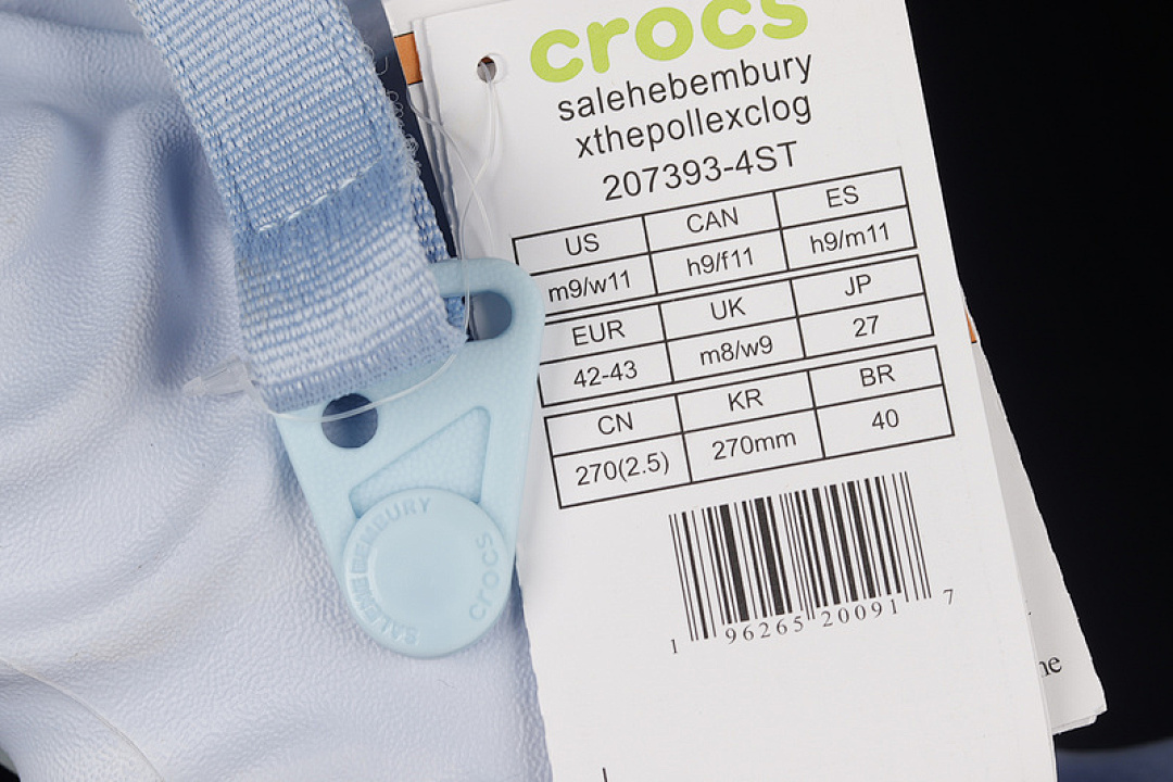Crocs [SALEHE BEMBURY X CROCS POLLE CLOG BLUE/BLUE/BLUE]-[UNISEX:36-46] - Image 2
