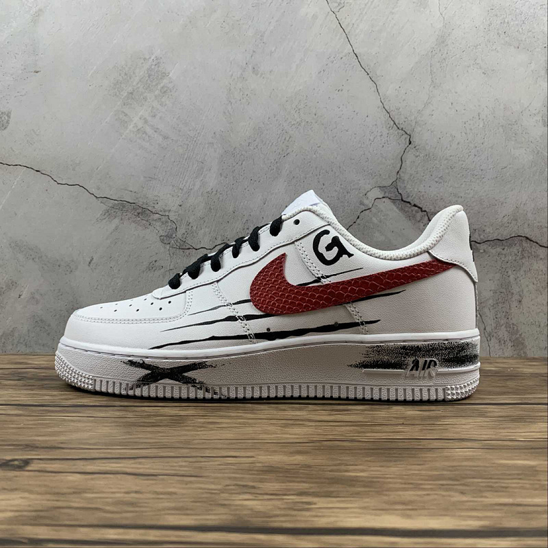 Nike [CW2288-111]-[AIR FORCE 1 LOW 07 WHITE/BLACK/RED]-[WOMAN:35.5-39]-[MAN:40-45], photo 1