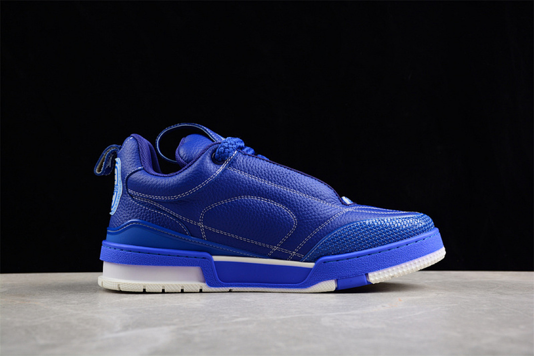 Louis Vuitton [L*V TRAINER WHITE/BLUE]-[WOMAN:35-39]-[MAN:40-46] - Image 12