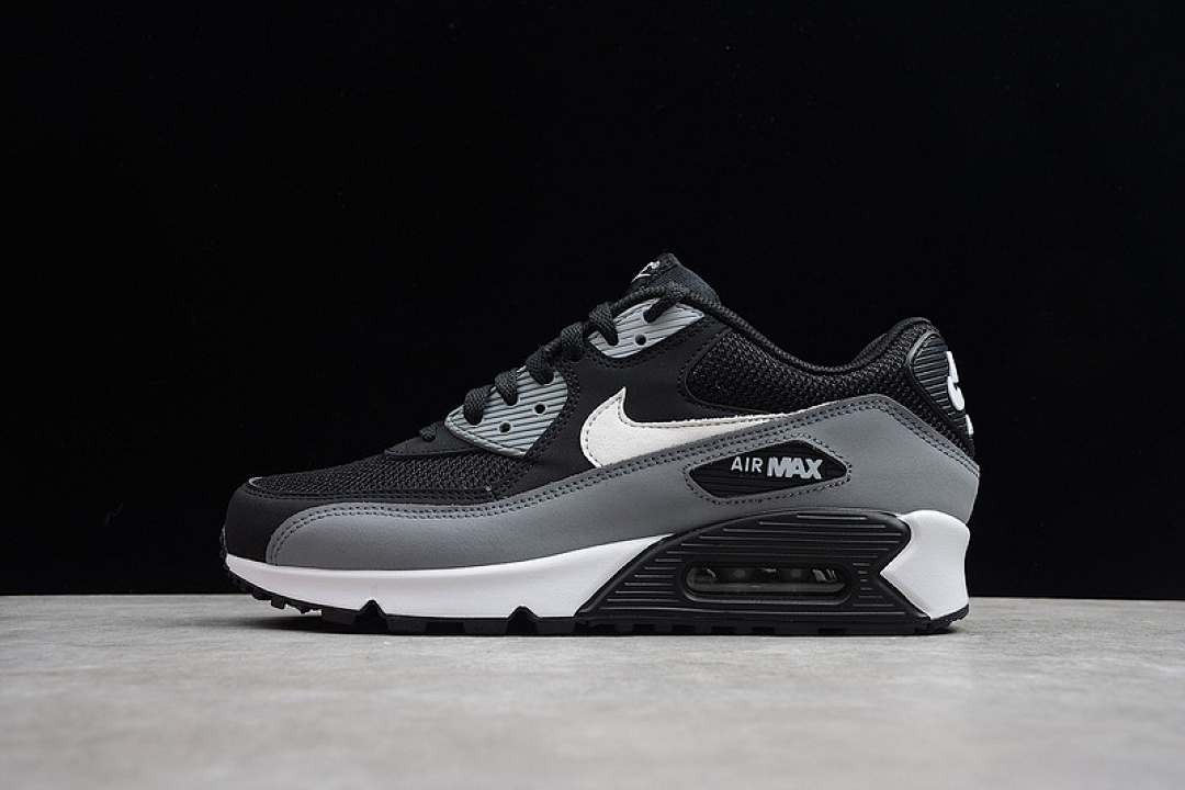 Nike AIR MAX 90 ESSENTIAL BLACK WHITE COOL GREY ANTHRACI · AJ1285-018, photo 1