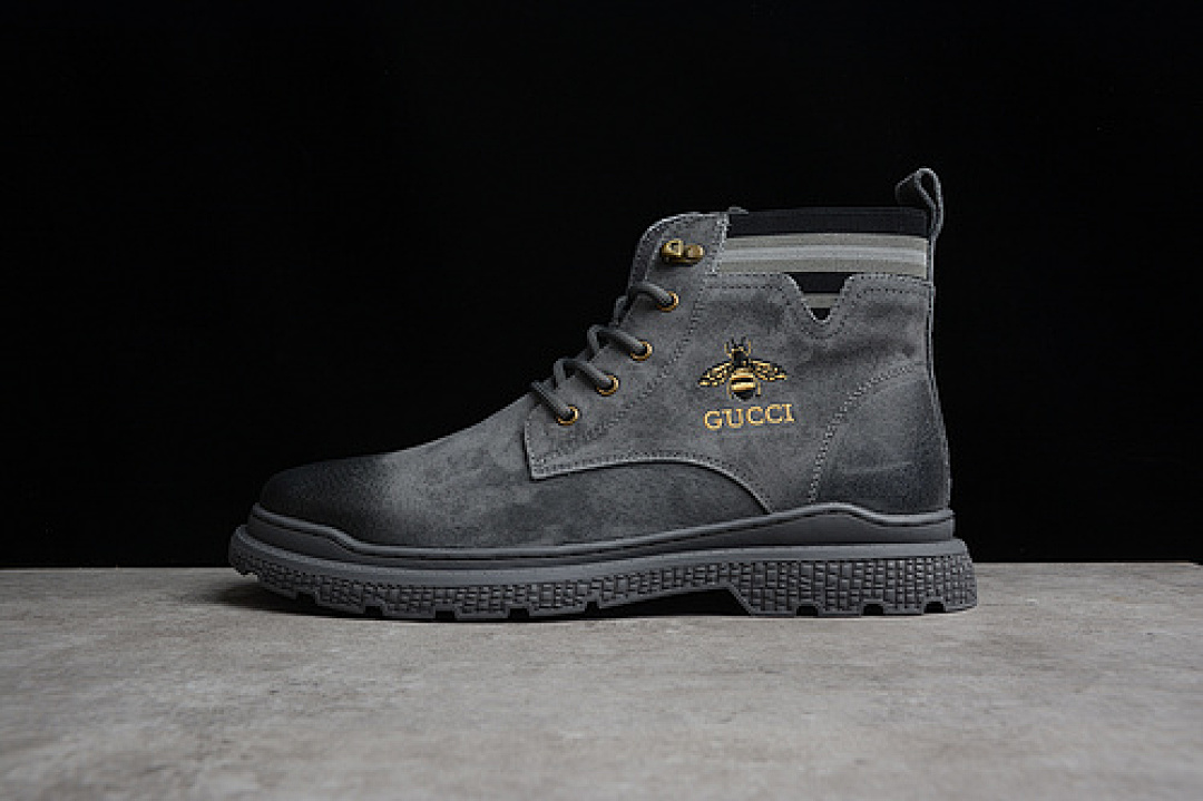 Gucci [431942-02JPOI-60568]-[GU*CCI SCREENER GG HIGH-TOP SNEAKER GREY/DARK (GREY]) - Image 2