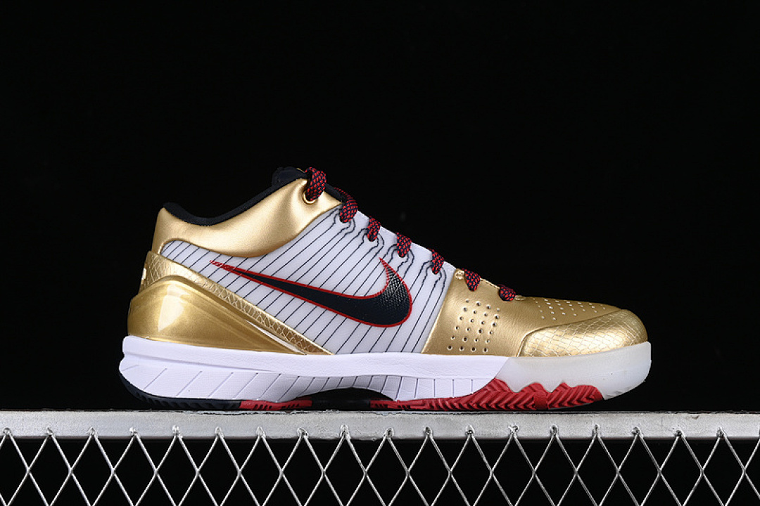 Nike [FQ3544-100]-[UNDEFEATED X ZOOM KOBE IV ZK4 WHITE/DARK OBSIDIAN/VARSITY RED/METALLIC (GOLD]) - Image 17