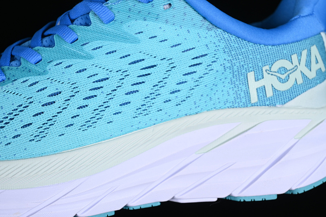 On Running [1119393 IBSB]-[HOKA ONE CLIFTON 8 WHITE/BLUE]-[WOMAN:36-39]-[MAN:40-45] - Image 7