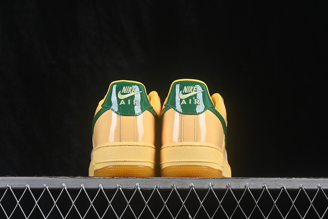 Unbranded [IO4489-700]-[AIR FORCE 1 07 LOW TOPAZ GOLD YELLOW/DARK GREEN]-[WOMAN:35.5-39]-[MAN:40-47.5] - Image 13