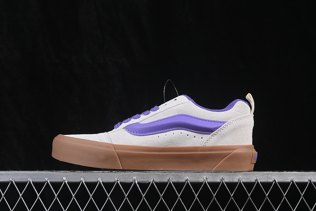 Purple [VN000D6ZFTY]-[KNU SKOOL SKATEBOARDING SHOES PURPLE/GREY/COFFEE]-[WOMAN:35-39]-[MAN:40-44], photo 1