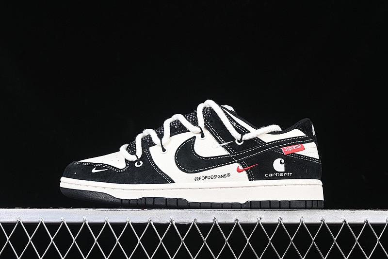Nike SB DUNK LOW X SUP WHITE/BLACK · YX5066-237, photo 1