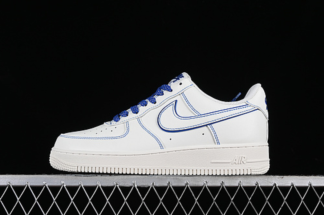 Nike [CW2288-111]-[AIR FORCE 1 07 LOW WHITE/BLUE]-[WOMAN:36-39]-[MAN:40-45], photo 1