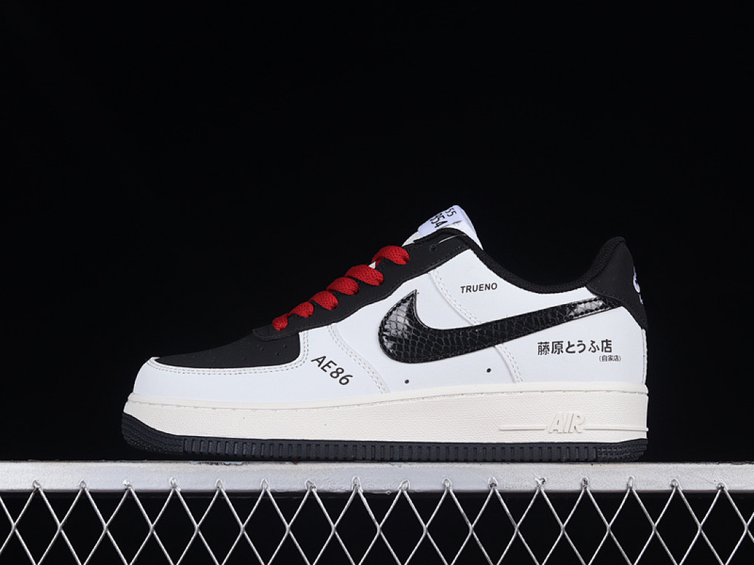 Nike [AE1686-668]-[AIR FORCE 1 LOW 07 WHITE/BLACK/RED]-[WOMAN:36-39]-[MAN:40-45], photo 1