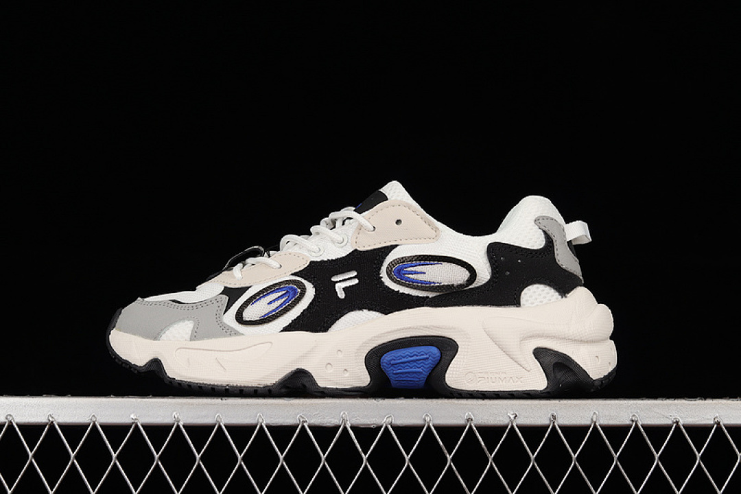 Fila [T12W227303FVP]-[FI*LA FUSION SHOES WHITE/BLACK/NAVY BLUE]-[WOMAN:36-39]-[MAN:40-44], photo 1