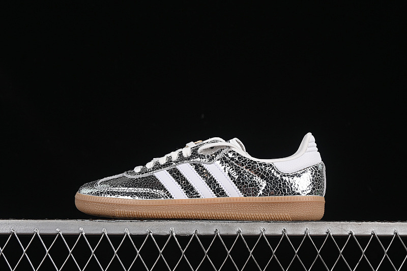 Adidas Adidas SAMBA OG SILVER METALLIC/FOOTWEAR WHITE/CORE WHITE · JR0035, photo 1