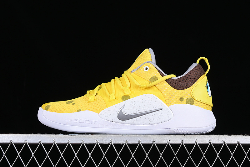 HYPERDUNK X LOW 10 WHITE/YELLOW · AR0465-102, photo 1