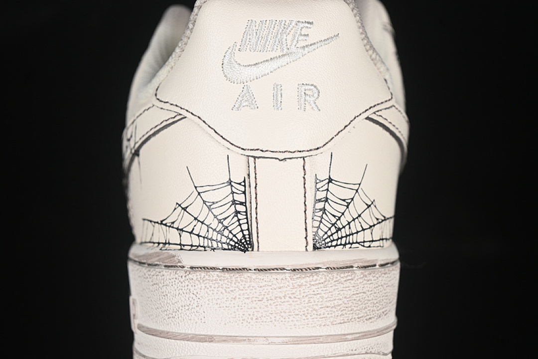 Nike [315221-333]-[AIR FORCE 1 07 LOW BLACK/BEIGE]-[WOMAN:36-39]-[MAN:40-45] - Image 7