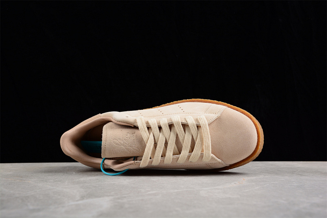Adidas [HQ6837]-[ADIDAS SAMBA VEGAN TEAM STAN SMITH CREPE SAND STRATA/MAGIC BEIGE/SUPPLIER COLOUR] - Image 13