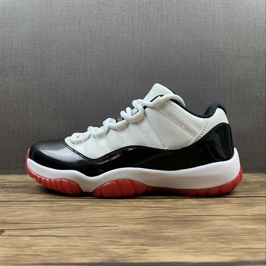 Jordan [AV2187-160]-[AIR JORDAN 11 RETRO LOW CONCORD-BRED WHITE/UNIVERSITY RED/BLACK/TRUE (RED]), photo 1