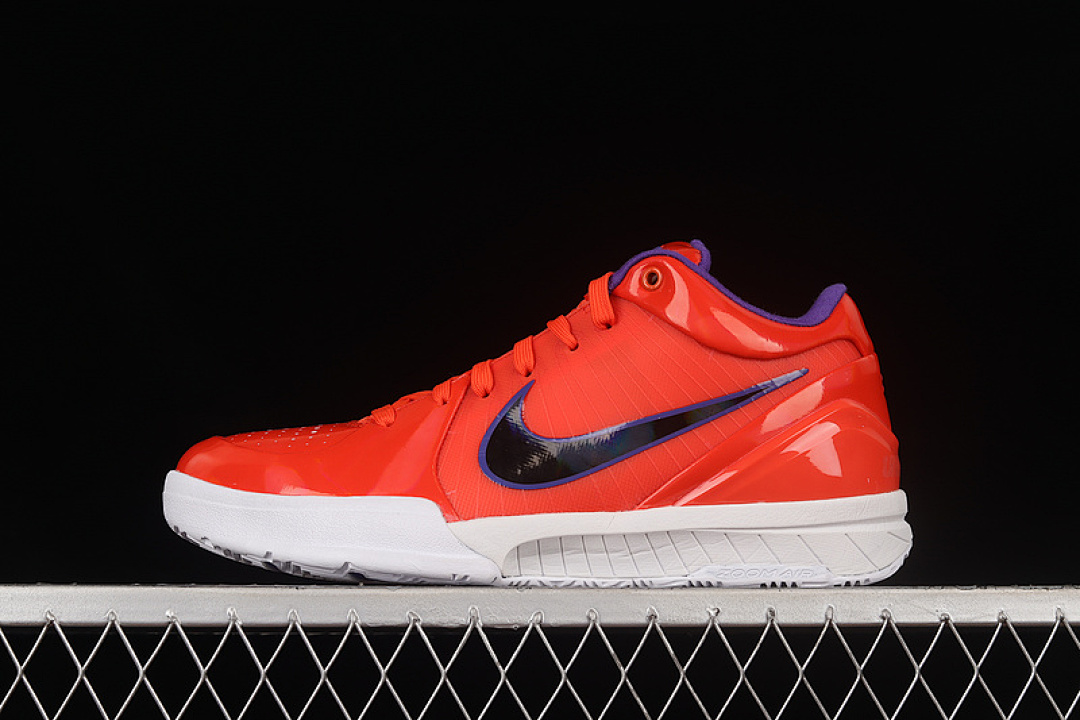 Nike Nike UNDEFEATED X KOBE 4 PROTRO TEAM ORANGE/PURPLE/WHITE · CQ3869-800, photo 1