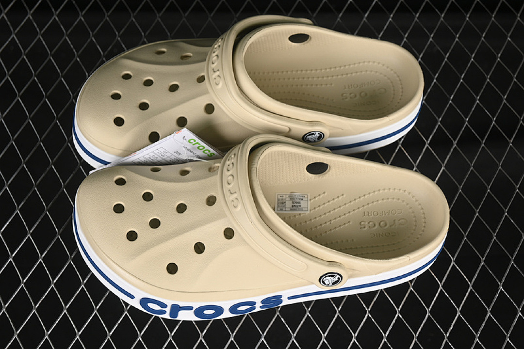 Crocs [CROCS THE SUMMER CLASSIC DUAL-PURPOSE BEACH HOLE SHOES SANDAL SLIPPERS BROWN/WHITE]-[36-46] - Image 7